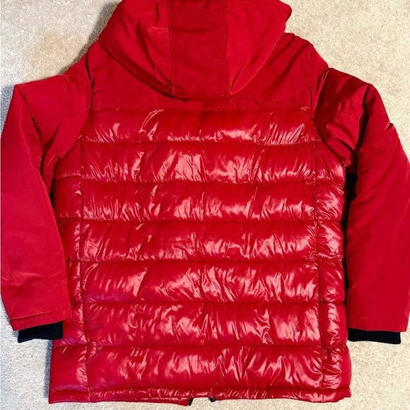 Nautica Red Puffer Coat MEN - Picture 2 of 7